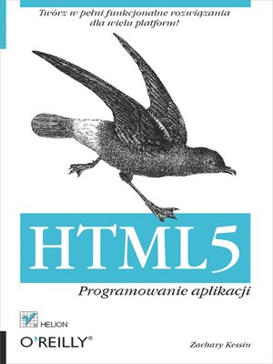 cover image of HTML5. Programowanie aplikacji